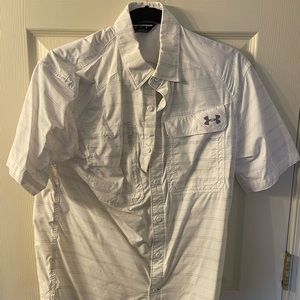 Under armour button shirt